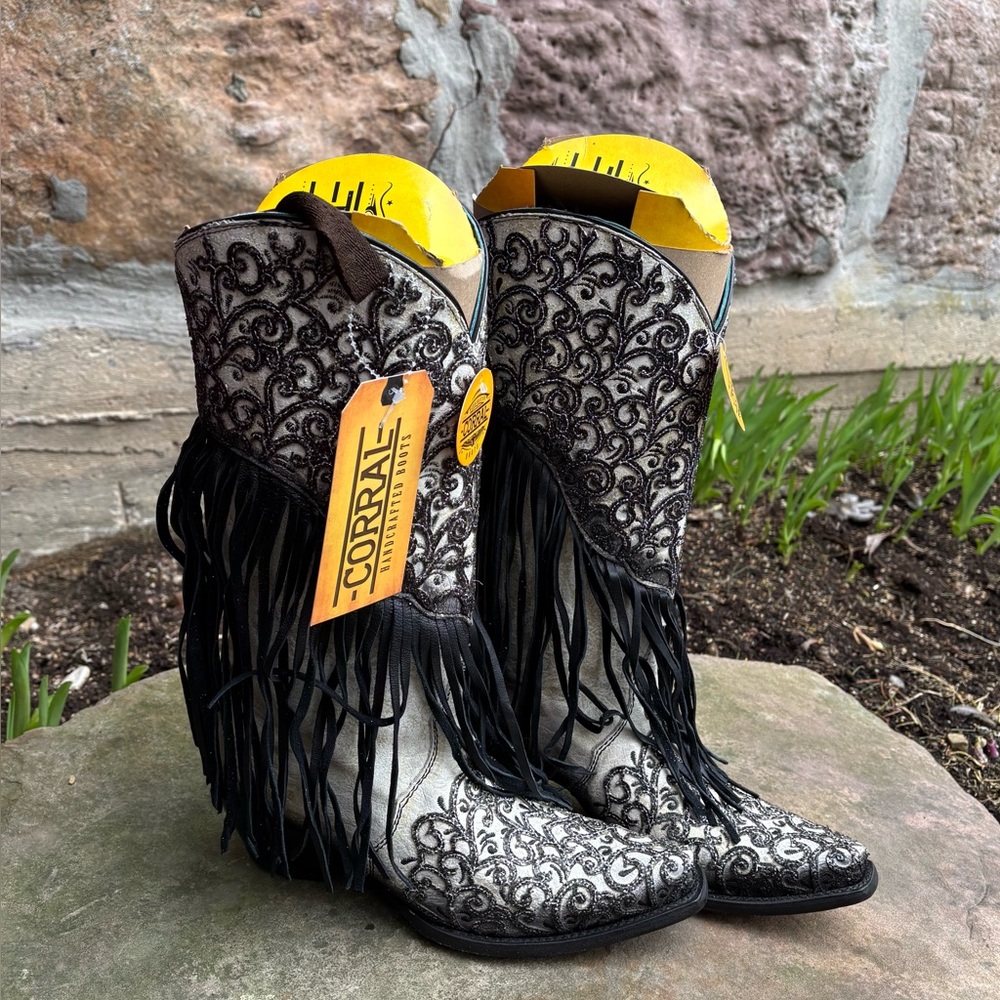 Nwt Corral Snip Toe Boots Sz 7.5 & 8